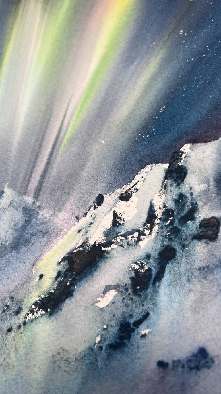 Original Expressionism Landscape Painting by Eugenia Gorbacheva