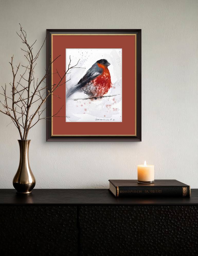 Original Expressionism Animal Painting by Eugenia Gorbacheva