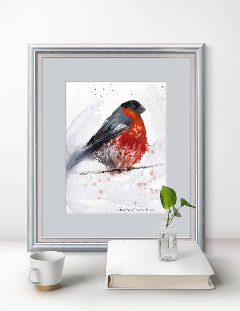 Original Expressionism Animal Painting by Eugenia Gorbacheva