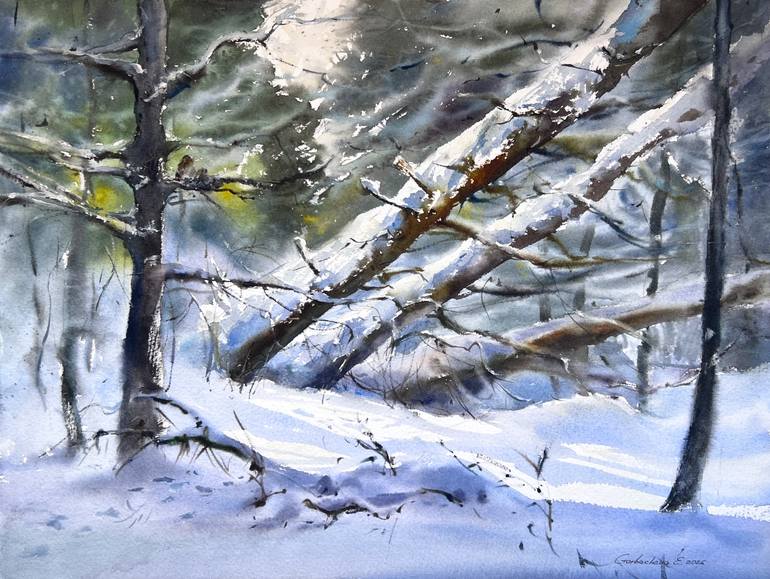 Original  Painting by eugenia gorbacheva