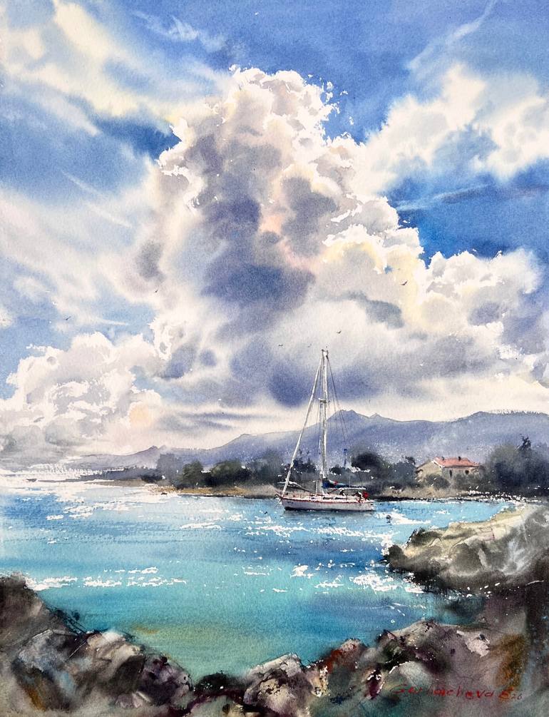 Original Watercolor Art For Sale | Saatchi Art