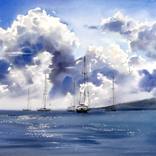 Chasing White Clouds by Eugenia Gorbacheva