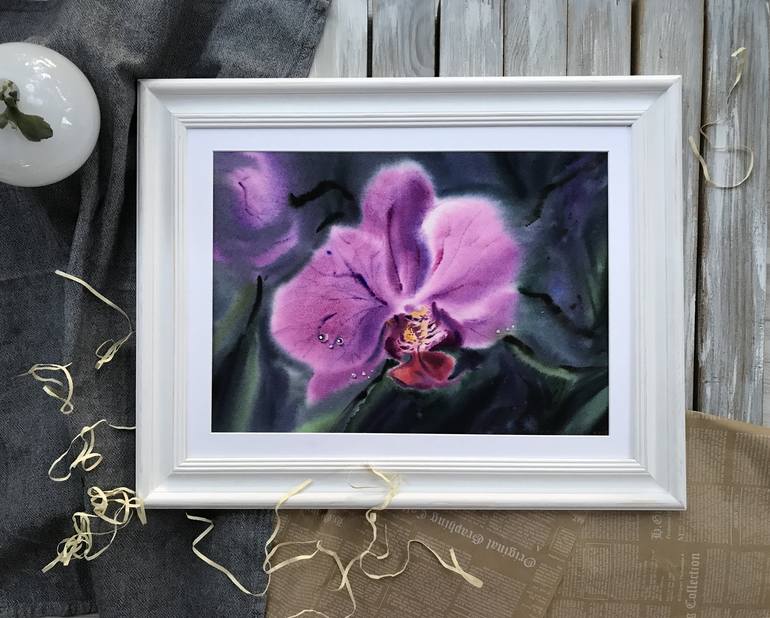 Original Botanic Painting by Eugenia Gorbacheva