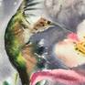 Little hummingbird and flower

12 x 16 in

Certificate of Authenticity is included
Unframed.

All paintings are packed in a reinforced envelope for better protection.