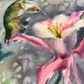 Little hummingbird and flower

12 x 16 in

Certificate of Authenticity is included
Unframed.

All paintings are packed in a reinforced envelope for better protection.
