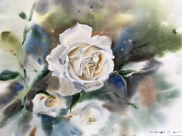 White roses thumb