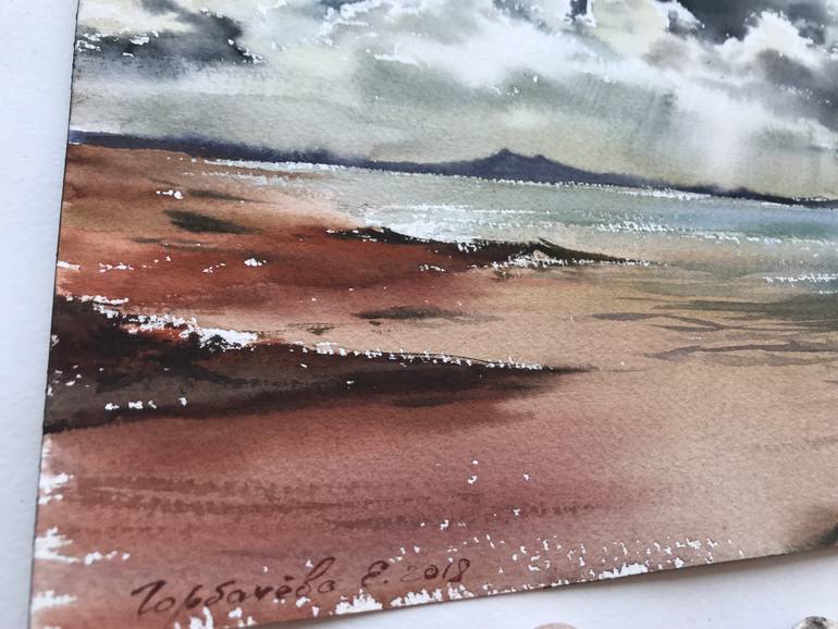 Original Documentary Landscape Painting by Eugenia Gorbacheva