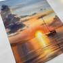 Sailing yacht and fire sunset #3
Original watercolor painting
Medium: Watercolour on Paper Saunders Waterford Rough 300g
One of a kind artwork
Size: 41 x 31 cm / 16 x 12 in
Signed on the front
Subject: yahcts and seascapes
2020
Certificate of Authenticity is included
Unframed.