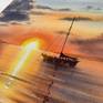 Sailing yacht and fire sunset #3
Original watercolor painting
Medium: Watercolour on Paper Saunders Waterford Rough 300g
One of a kind artwork
Size: 41 x 31 cm / 16 x 12 in
Signed on the front
Subject: yahcts and seascapes
2020
Certificate of Authenticity is included
Unframed.