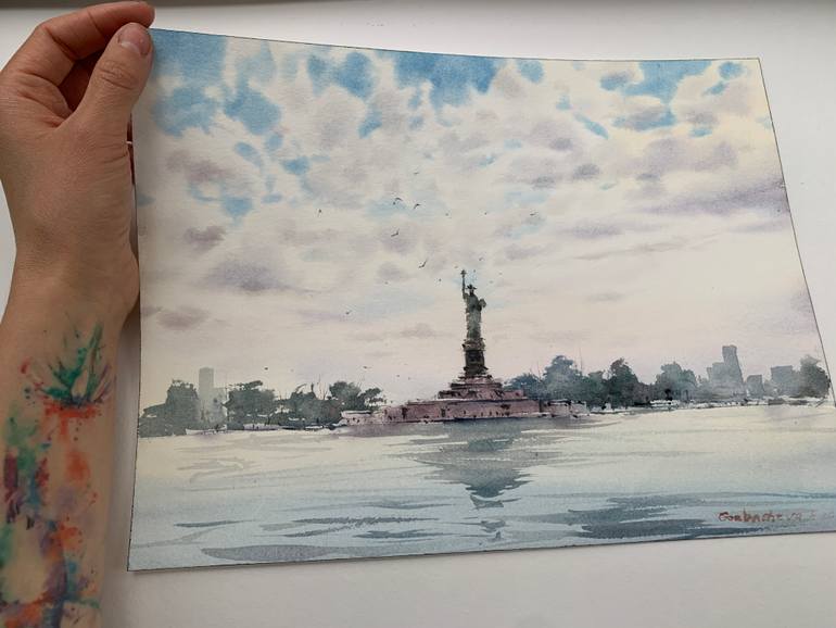 Original Illustration Pop Culture/Celebrity Painting by Eugenia Gorbacheva