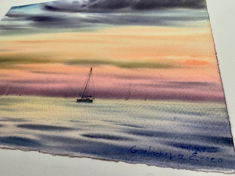 Original Conceptual Other Painting by Eugenia Gorbacheva
