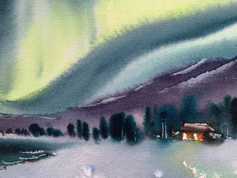 Original Seasons Painting by Eugenia Gorbacheva