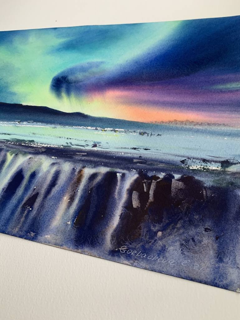 Original Conceptual Nature Painting by Eugenia Gorbacheva
