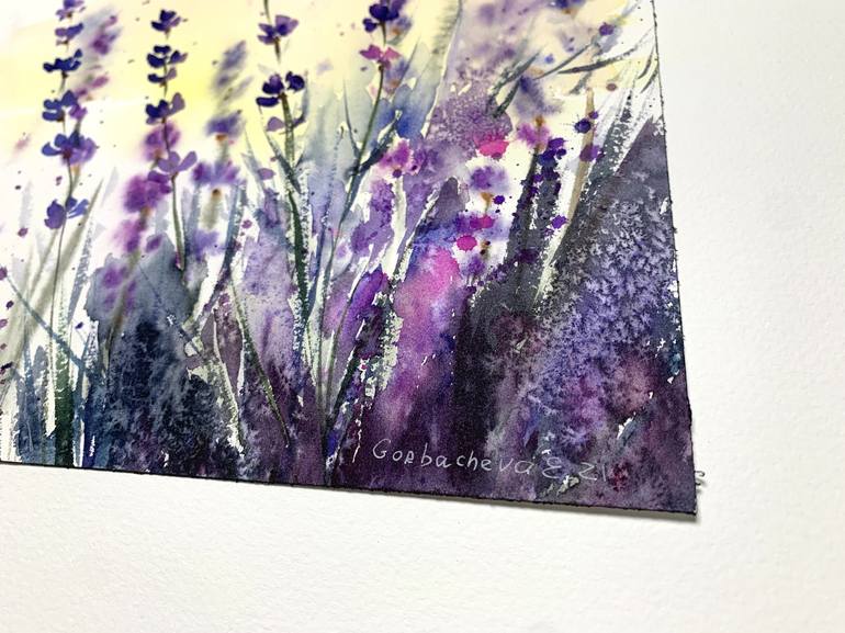 Original Fine Art Floral Painting by Eugenia Gorbacheva