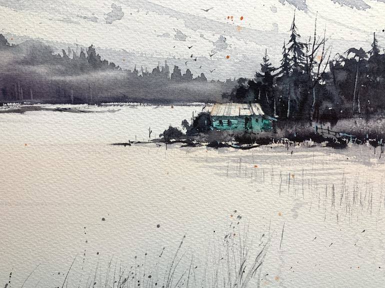 Original Landscape Painting by Eugenia Gorbacheva