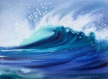 Original Seascape Paintings by Eugenia Gorbacheva