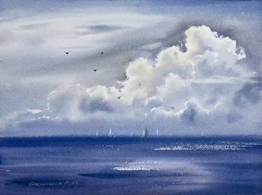 Original Seascape Paintings by Eugenia Gorbacheva