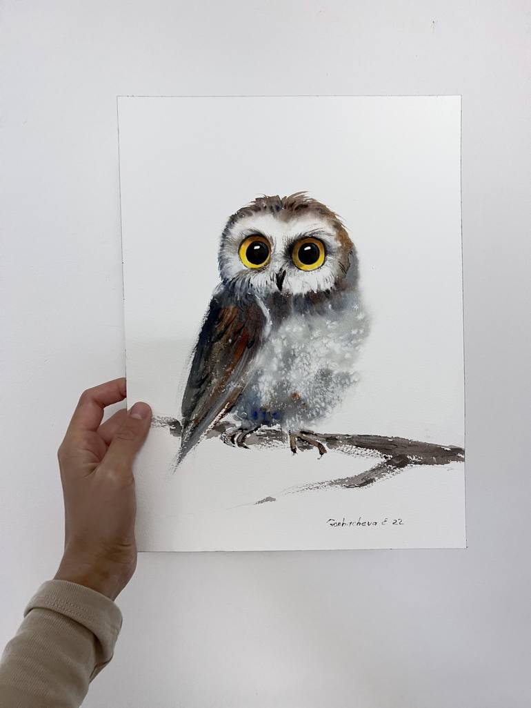 Original Animal Painting by Eugenia Gorbacheva