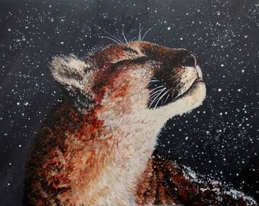 Original Photorealism Animal Paintings by Eva Morgen