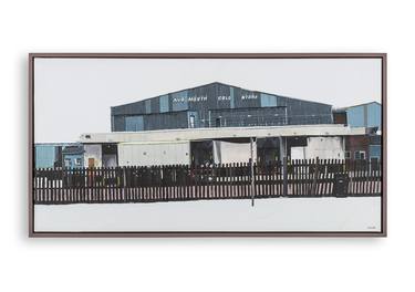 Saatchi Art Artist Annie Clay; Paintings, “Avonmouth Cold Store” #art