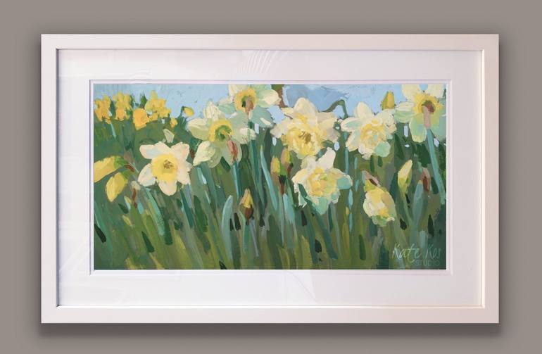 Original Realism Floral Painting by Kate Kos