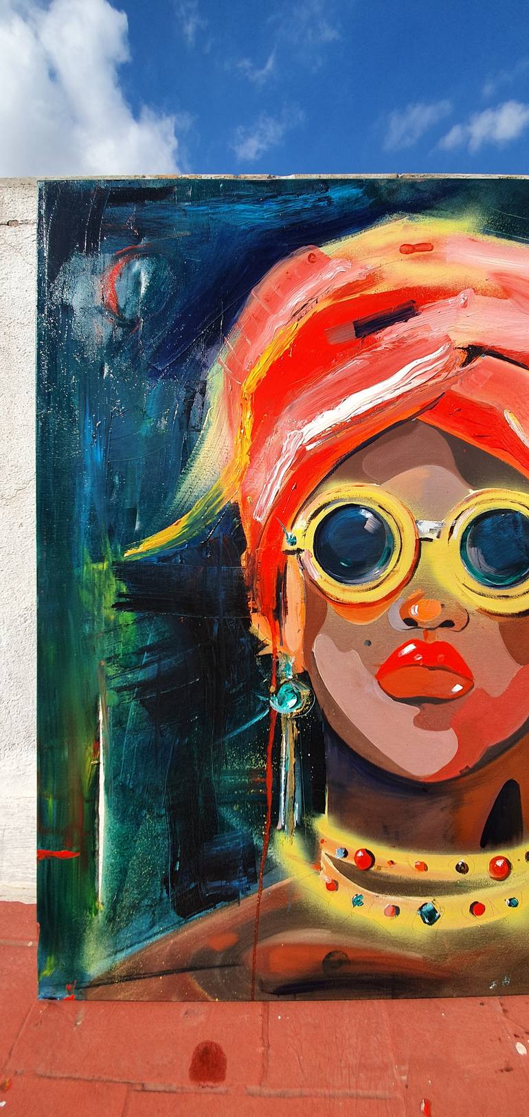 Original Portraiture Women Painting by Daniel Zlota