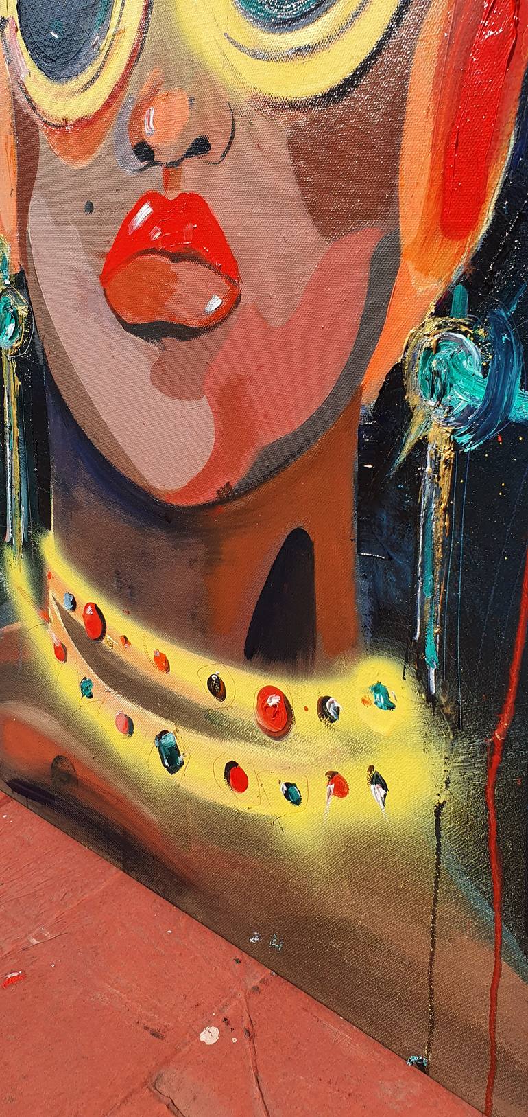 Original Portraiture Women Painting by Daniel Zlota