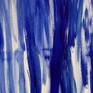 This work is inspired by the ultramarine blue colour.