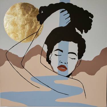 Saatchi Art Artist Abi Salami; Painting, “My Precarious Queendom - Cleanse” #art