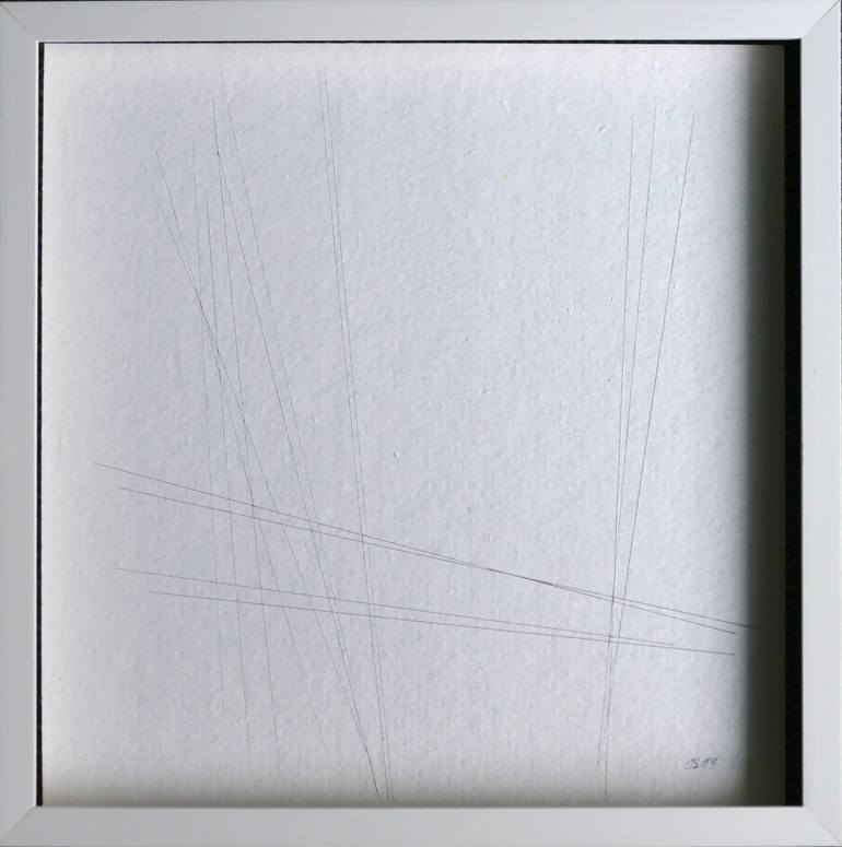 Original Minimalism Abstract Painting by Johanna Siegel