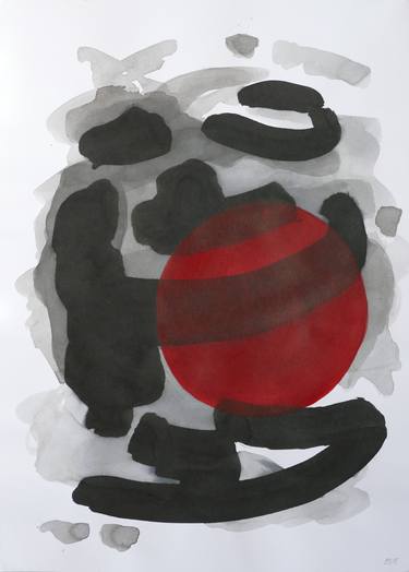 Red ball, 2018 thumb