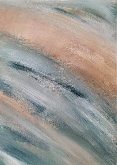 Original Abstract Painting by Leah Pilapil Calomarde