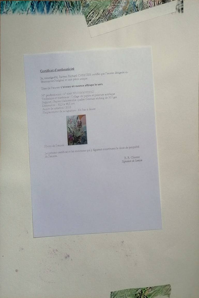 Original Conceptual Nature Mixed Media by Richard Chester