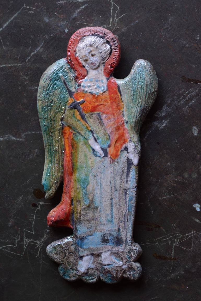 Original Religious Sculpture by maria hempel-dyblik