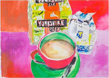 Print of Pop Art Still Life Paintings by Kirstine Chaffey