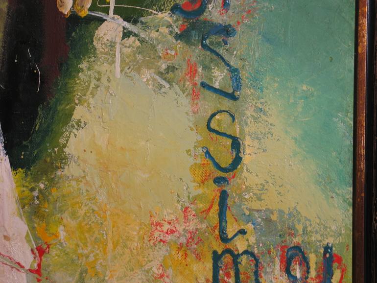 Original Abstract Expressionism Abstract Painting by Tatyana Step
