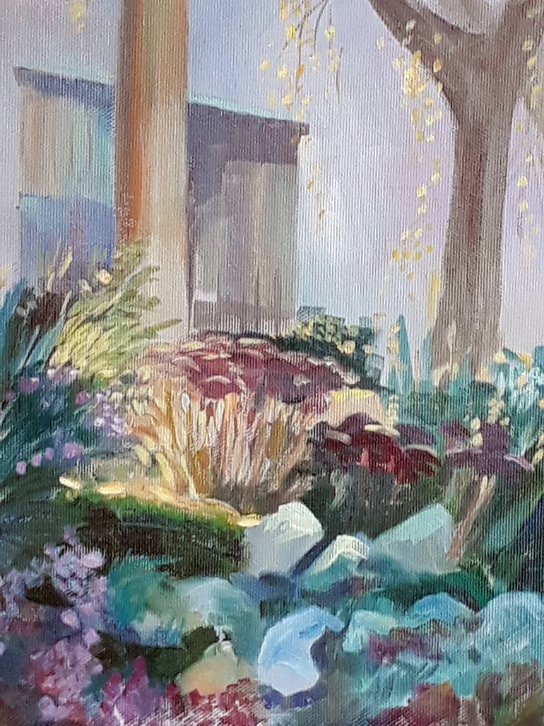 Original Expressionism Floral Painting by Tatyana Step