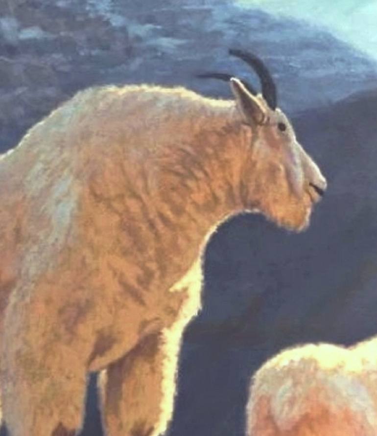 Original Figurative Animal Painting by R K Jolley