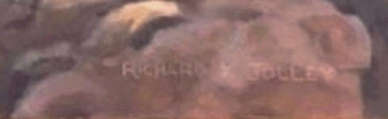 Original Figurative Animal Painting by R K Jolley