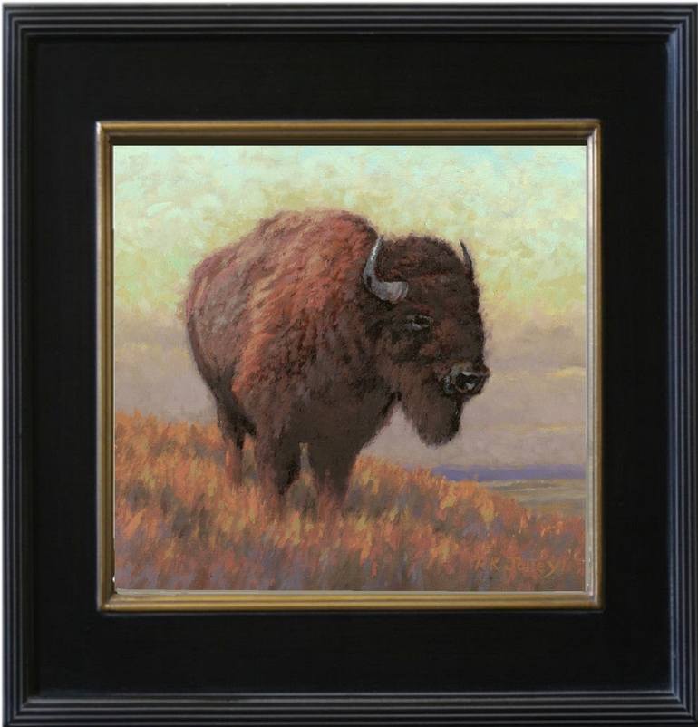 Original Impressionism Animal Painting by R K Jolley