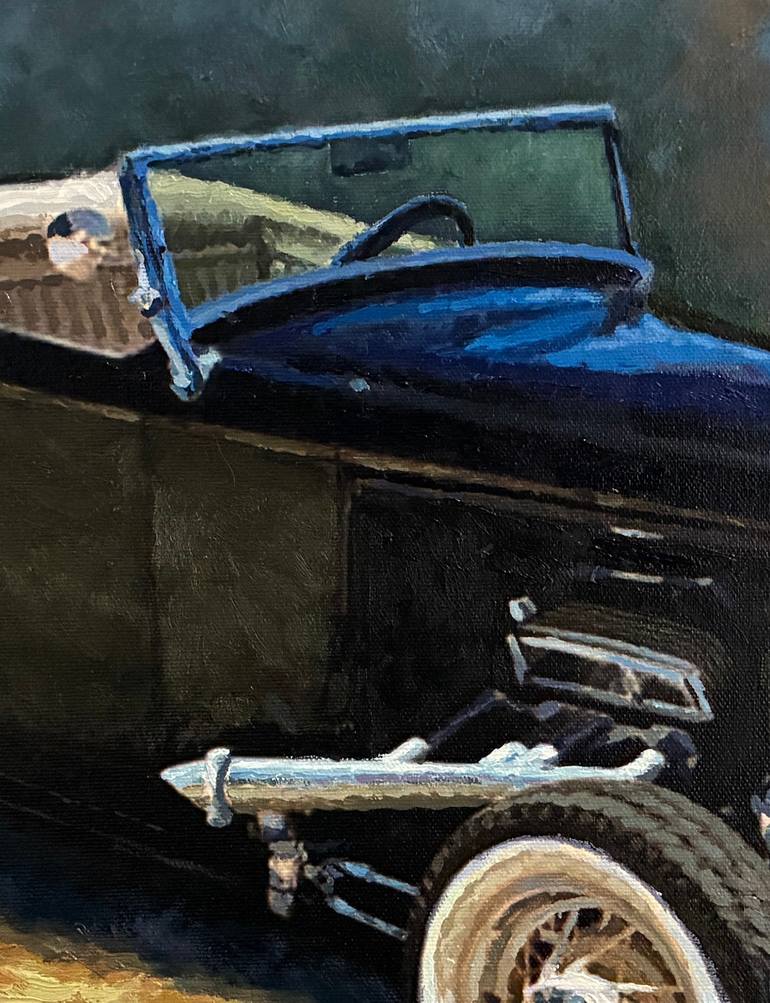 Original Realism Car Painting by R K Jolley