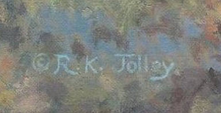Original Impressionism Horse Painting by R K Jolley