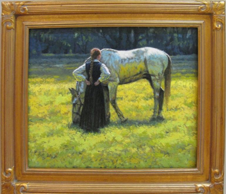 Original Horse Painting by R K Jolley
