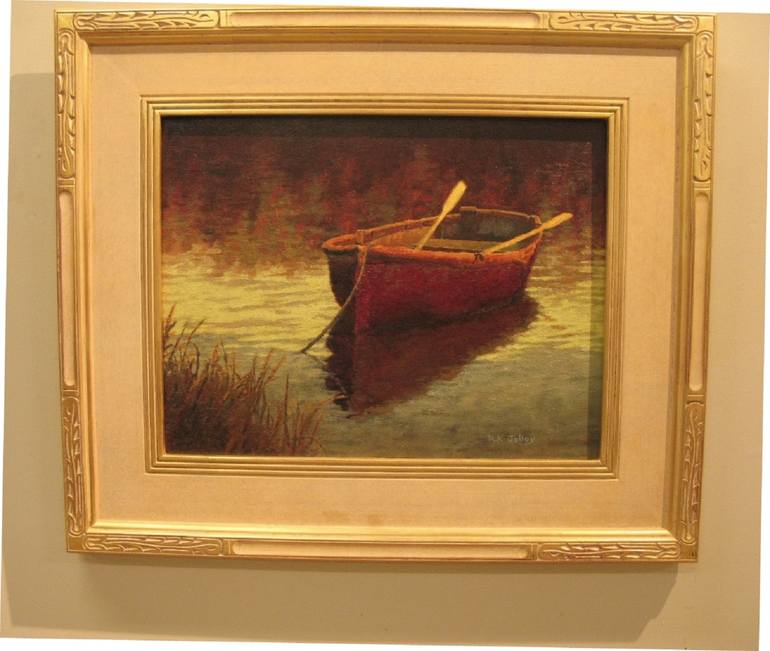 Original Boat Painting by R K Jolley