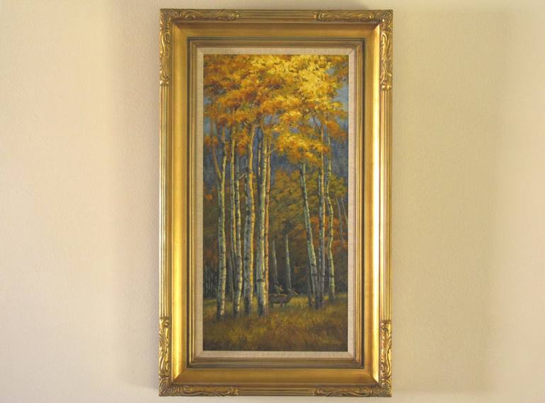 Original Impressionism Landscape Painting by R K Jolley