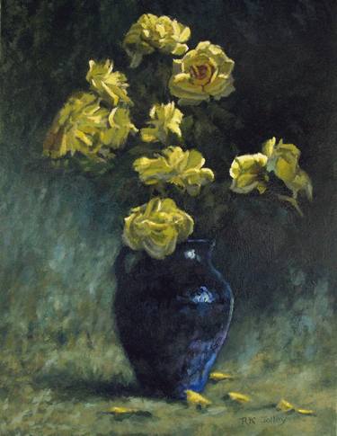 Original Floral Paintings by R K Jolley