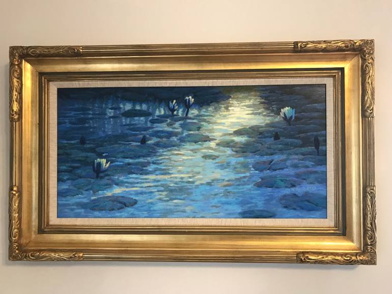 Original Impressionism Water Painting by R K Jolley