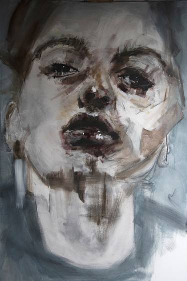 Print of Expressionism Portrait Paintings by Manu De Mey