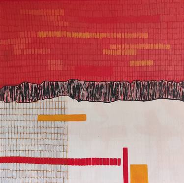 Original Abstract Expressionism Abstract Paintings by Namrata Dey