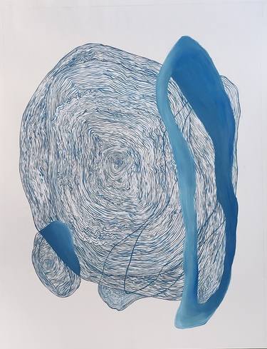Original Abstract Expressionism Abstract Paintings by Namrata Dey